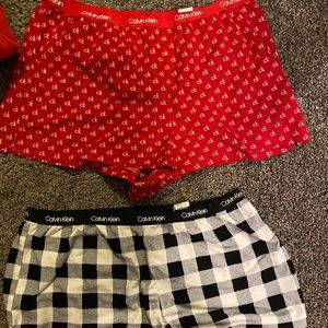 Calvin Klein Pajama Shorts Bundle